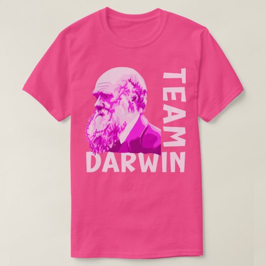 Charles Darwin Portrait T-Shirt (Design vorne)