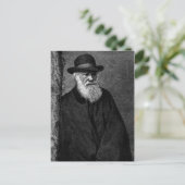 Charles Darwin Postcard Postkarte (Stehend Vorderseite)