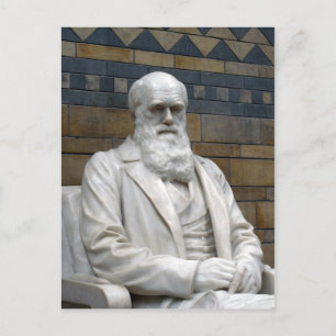 Charles Darwin Postcard Postkarte
