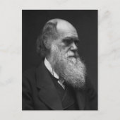 Charles Darwin Postcard Postkarte (Vorderseite)