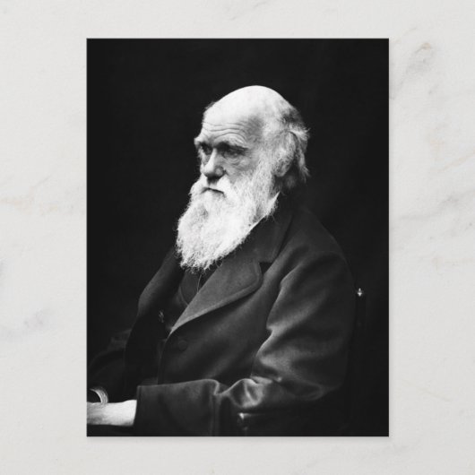 Charles Darwin Postcard Postkarte (Vorderseite)