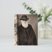 Charles Darwin Postcard Postkarte (Stehend Vorderseite)
