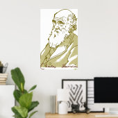 Charles Darwin, Poster (Heimbüro)