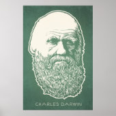Charles Darwin Poster (Vorne)