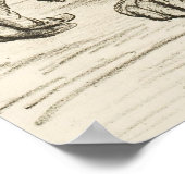 Charles Darwin Poster (Ecke)