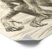 Charles Darwin Poster (Ecke)