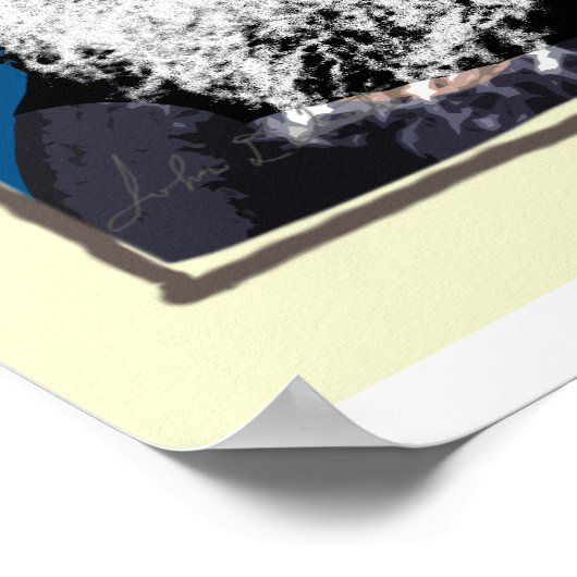 Charles Darwin Poster (Ecke)