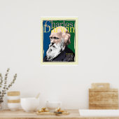 Charles Darwin Poster (Küche)