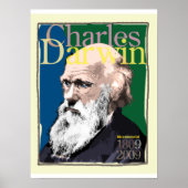 Charles Darwin Poster (Vorne)