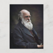 Charles Darwin Postkarte (Vorderseite)