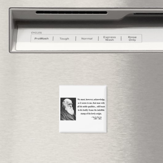 Charles Darwin Quote 1b Magnet (In Situ (Geschirrspüler))