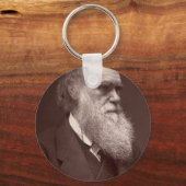 Charles Darwin Schlüsselanhänger (Vorderseite)