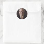Charles Darwin Sticker (Tasche)