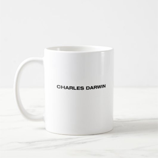 Charles Darwin Tasse (Links)