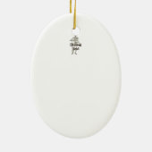 Charles Darwin Vignette Keramikornament (Hinten)