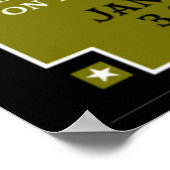 Charles Darwin Vintag Repro Retro Wall Art Poster (Ecke)