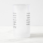 Charles Darwin-Zitat 2a Mattglas Bierglas (Mittel)