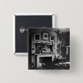 Charles Darwins Studie an unten bringen unter Button (Vorne & Hinten)