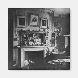 Charles Darwins Studie an unten bringen unter Magnet