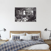 Charles Darwins Studie im Down House, 1882 Leinwanddruck (Insitu (Schlafzimmer))