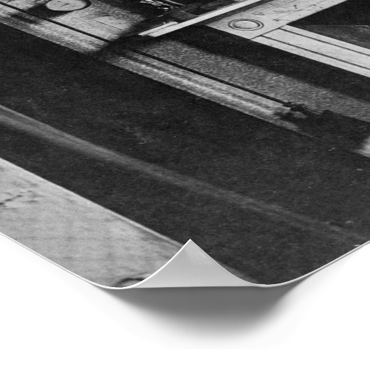 Charles Darwins Studie im Down House Poster (Ecke)