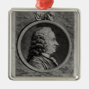 Charles de Brosses, Zählung von Tournai Ornament Aus Metall