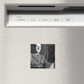 Charles de Gaulle Portrait Magnet (In Situ (Geschirrspüler))