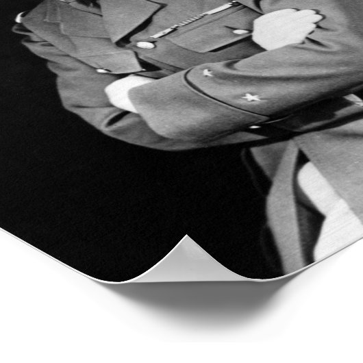 Charles De Gaulle Poster (Ecke)