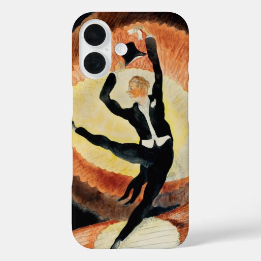 Charles Demuth Acrobatic Male Dancer mit Top Hat Case-Mate iPhone Hülle (Rückseite)