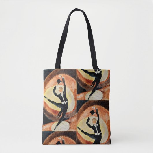Charles Demuth Acrobatic Male Dancer mit Top Hat Tasche (Vorderseite)