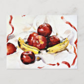 Charles Demuth - Äpfel und Bananen Postkarte (Vorderseite)