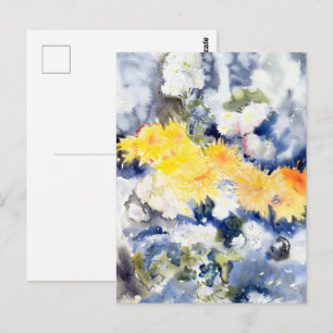 Charles Demuth - Gelb und Blau Postkarte