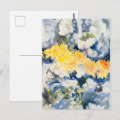 Charles Demuth - Gelb und Blau, Postkarte (Vorne/Hinten)