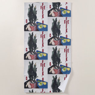 Charles Demuth Georgia O'Keeffe Posterporträt Strandtuch