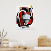 Charles Demuth: Maschinen Poster (Küche)