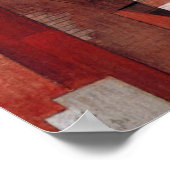 Charles Demuth painting, Lancaster Poster (Ecke)