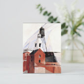 Charles Demuth painting, Lancaster Postkarte (Stehend Vorderseite)