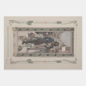 Charles Dickens' A Christmas Carol 1914 Geschenkpa Geschenkpapier Set (Vorderseite)