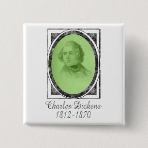 Charles Dickens Button