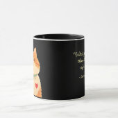 Charles Dickens' Cat Quote - Orange Cat Tasse (Zentrum)