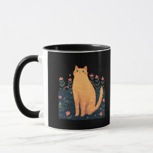 Charles Dickens' Cat Quote - Orange Tabby Tasse