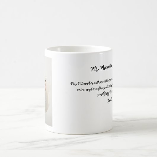 Charles Dickens, David Copperfield, Micawber Kaffeetasse (Mittel)