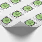Charles Dickens Geschenkpapier (Ecke)