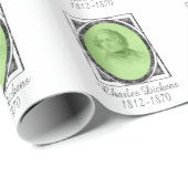 Charles Dickens Geschenkpapier (Rolleneckpunkt)