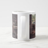 Charles Dickens in seiner Studie Jumbo-Tasse (Rückseite)