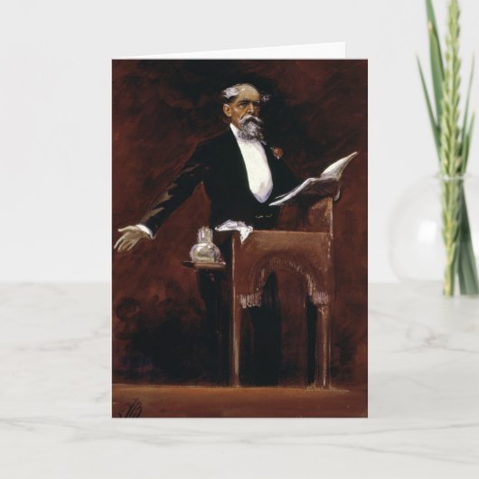 Charles Dickens Karte (Vorderseite)