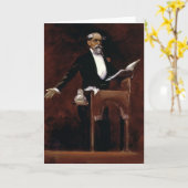 Charles Dickens Karte (Gelbe Blume)