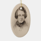 Charles Dickens | Keramik Ornament (Rechts)