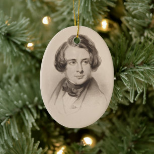 Charles Dickens   Keramik Ornament