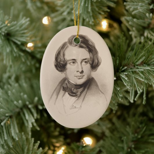 Charles Dickens | Keramik Ornament (Baum)
